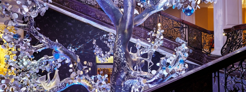 Diane von Furstenberg's The Tree of Love unveiled as Claridge’s Christmas Tree-details