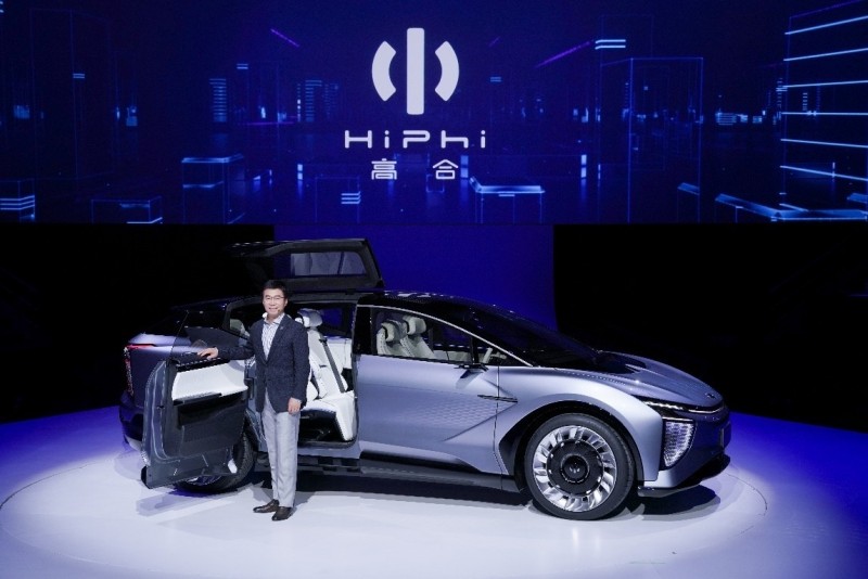 Ding Lei, Founder of Human Horizons, debuts HiPhi 1