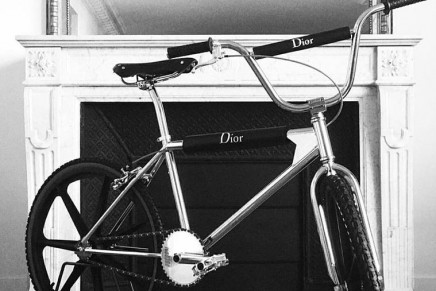 Dior Homme has three new Bogarde bikes designed by Kris Van Assche