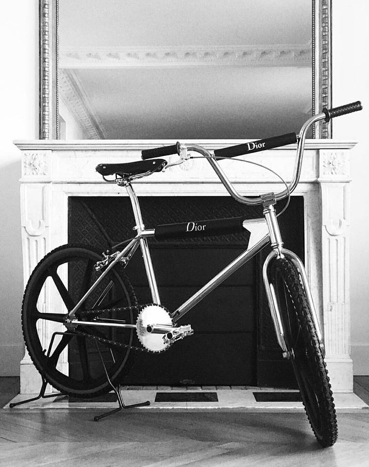 Dior Homme has new Bogarde bikes designed by Kris Van Assche