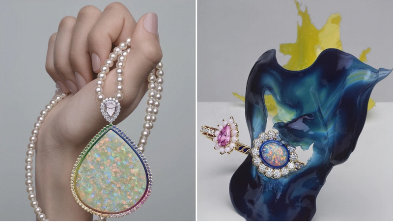 Each Dior et Moi high jewelry piece is worked on both sides, like secret  jewels 