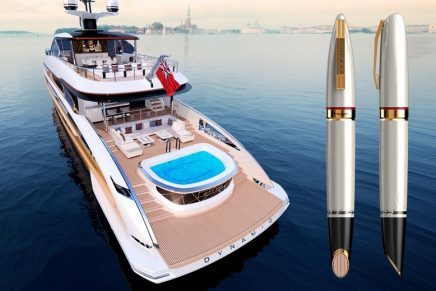 Collector’s items: The latest Dynamiq superyacht inspires luxury rollerball pen