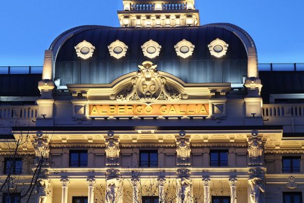 Milanese landmark Excelsior Hotel Gallia emerging from the all-encompassing renovation