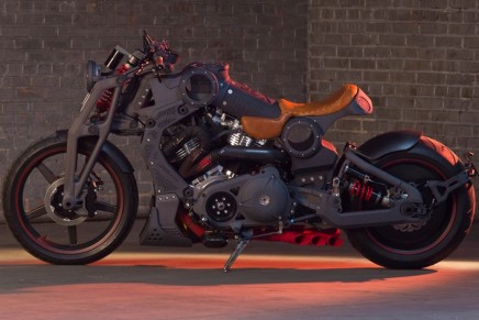 FA-13 Combat Bomber, the most powerful Confederate Motorcycle, unveiled at the Pebble Beach Quail Events