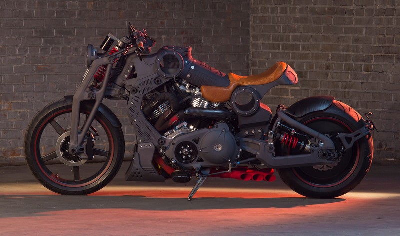 FA-13 Combat Bomber, the most powerful Confederate Motorcycle, unveiled at the Pebble Beach Quail Event