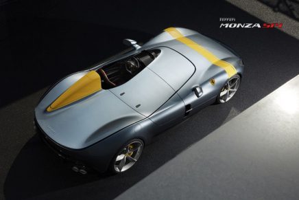 The car inspired by legendary Ferrari racing barchettas wins 2020 Compasso d’Oro