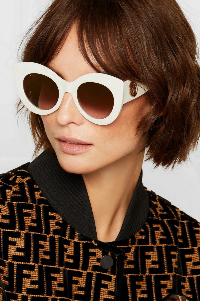 Fendi Cat-eye acetate sunglasses