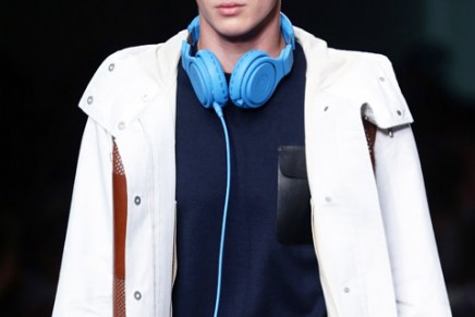 Fashion-meets-tech accessories: Beats by Dr. Dre in Fendi dress