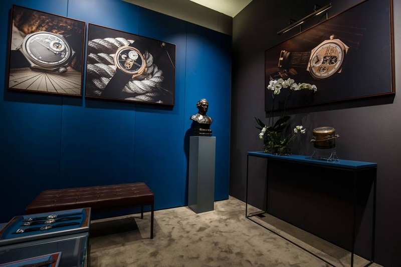 Ferdinand Berthoud booth