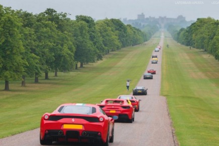 Take a seat and enjoy your life: Ferrari 70th Anniversary at the Windsor Castle Estate