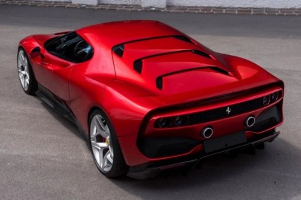 Ferrari SP38 – a model that can be driven both on road and on track