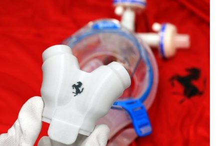 Ferrari produces respirator valves and donates annual compensation to Maranello, Fiorano and Formigine