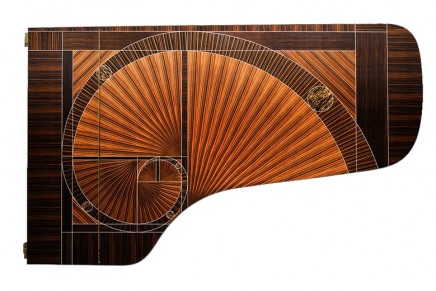 Steinway & Sons’ 600,000th piano: Fibonacci by Frank Pollaro