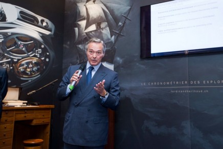 First Chronométrie Ferdinand Berthoud launched at the Yacht Club de France in Paris