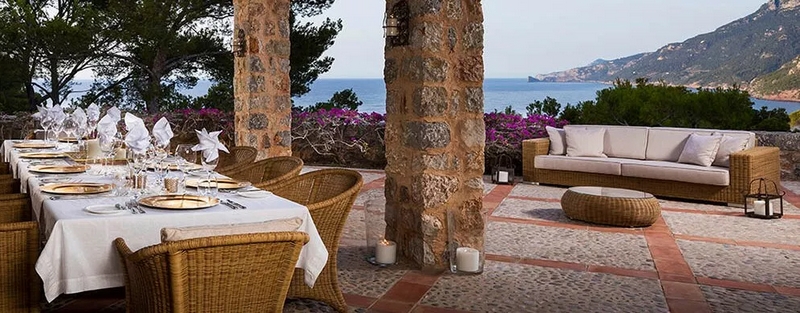 First Look at Richard Branson’s new Son Balagueret resort - terrace