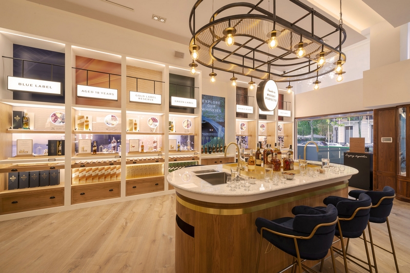 First-of-its-kind Experiential Whisky Retail Store From Johnnie Walker