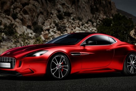 Henrik Fisker’s Aston Martin Vanquish-based Thunderbolt concept @ 2015 Amelia Island Concours d’Elegance