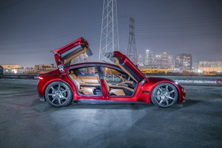 World-renowned automotive industry icon Henrik Fisker unveiled its new dramatic luxury electric design