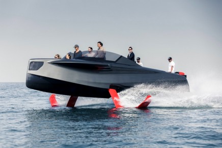 The Foiler Flying Yacht is redefining sailing and day cruising