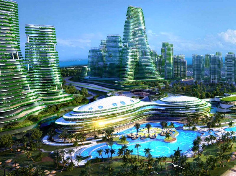 Spectacular design for green City mimics forest’s ecosystem