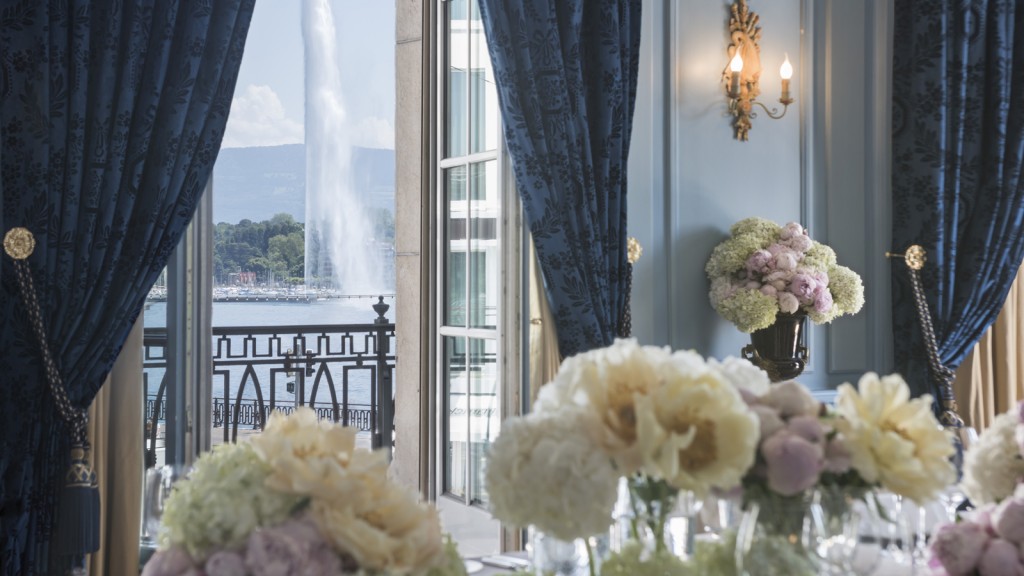 Four Seasons Hotel des Bergues Geneva - view