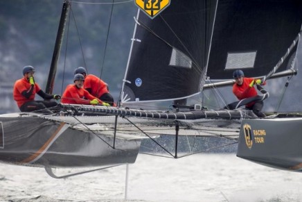 Winners of the GC32 Riva Cup 2016 on Lake Garda