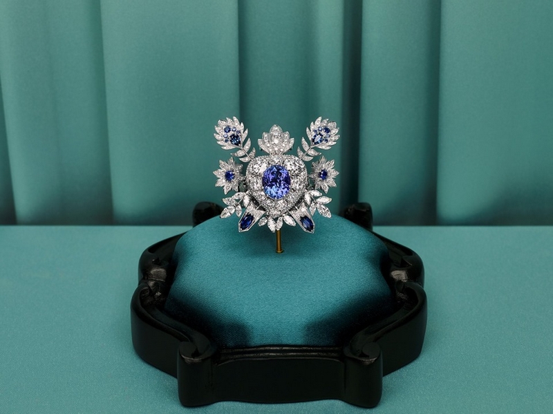 Garden of Delights the first Gucci High Jewelry collection by Alessandro Michele on display at Gucci Place Vendome