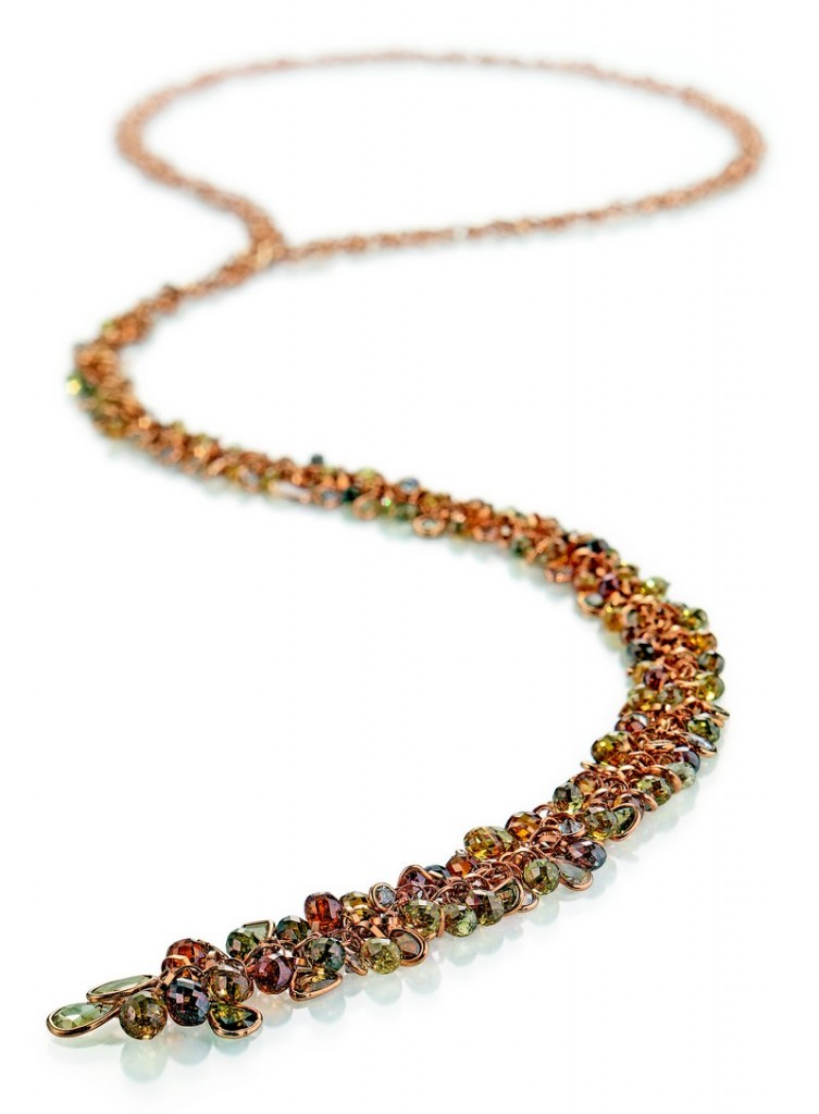 Gellner Boheme necklace at 2017 Baselworld