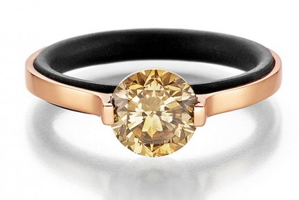 Luxury is full of lightness: Gellner Brave Star solitaire ring relies on an innovative setting