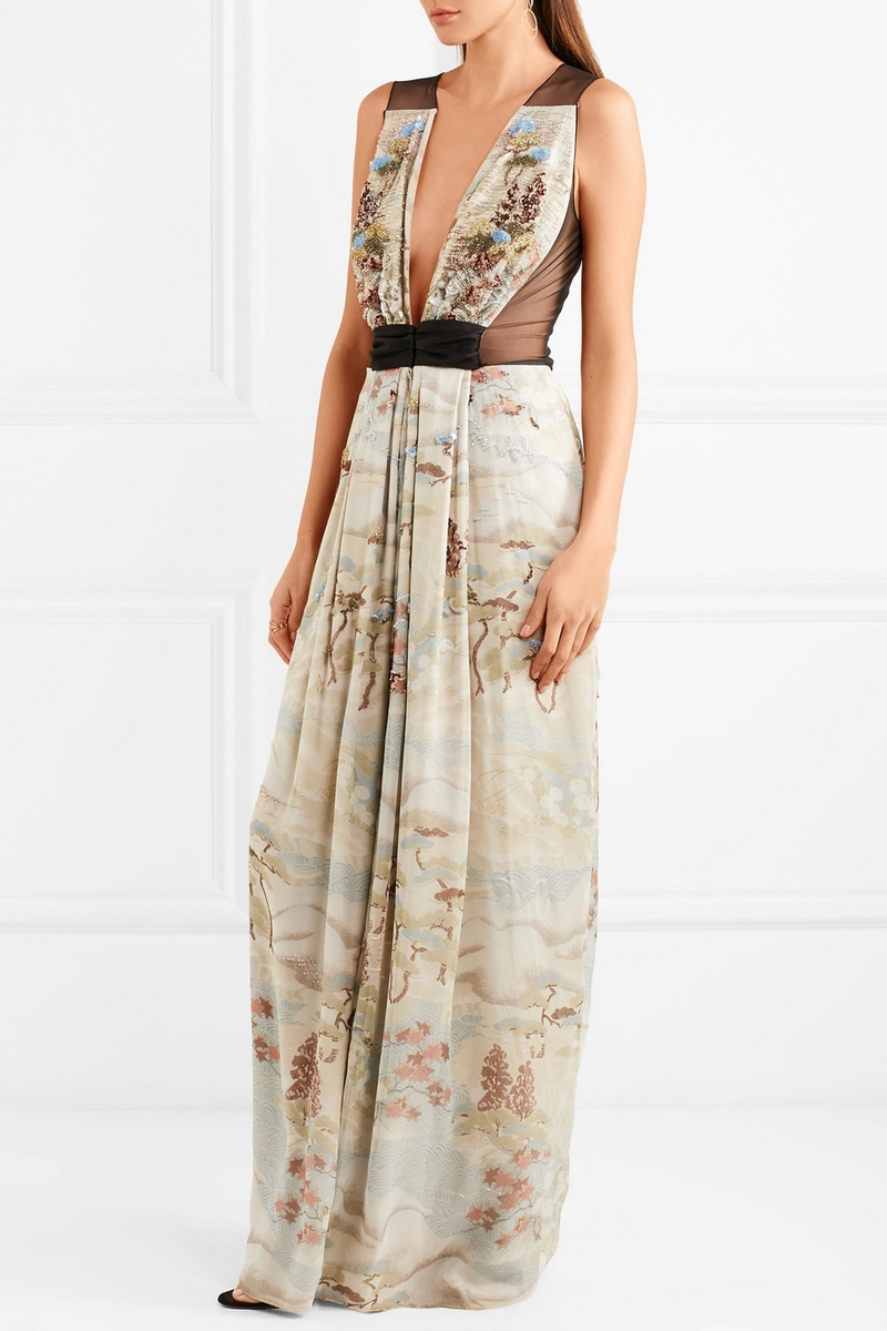 sachin and babi light blue dress A-Line Sky Blue Long Wedding Party Dresses