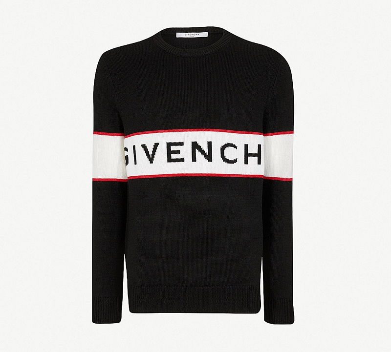 Givenchy logo wool sweater