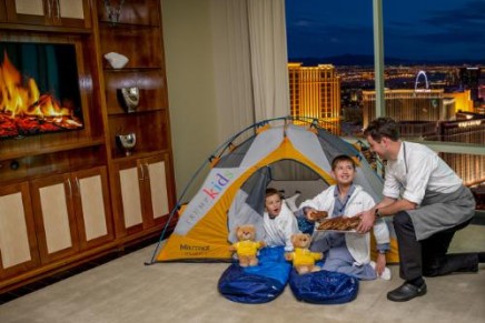 Glamping for kids. Trump style