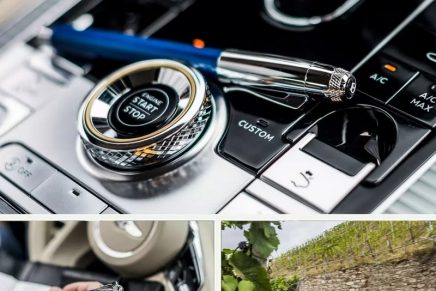 Exclusive luxury partnership between Bentley and Graf von Faber-Castell