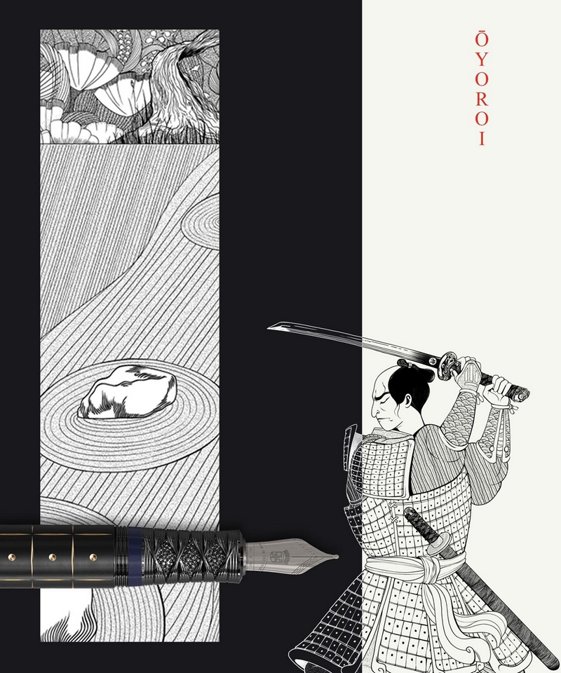 Graff Von Faber Castell Pen of the Year 2019 - Samurai luxury writing instruments