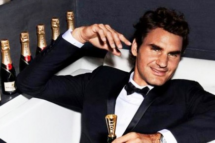 Greatness Since 1998: Moët & Chandon Marks 20 Years of of achievements by legendary tennis star Roger Federer