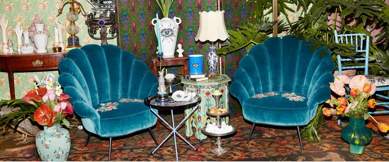 Gucci Décor by Alessandro Michele - Photographed by Simon