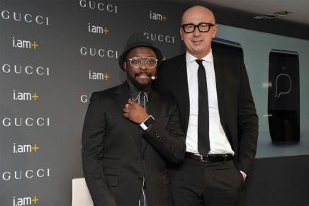 Luxury phone-free smartband: Gucci x will.i.am