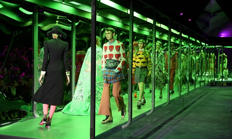 Gucci catwalk show Milan Fashion Week 2017