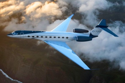 Gulfstream unveiled the most spacious, best-performing aircraft in the business-jet industry