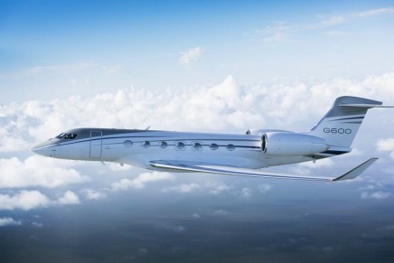 At Mach 0.925: The new Gulfstream G600 business jet announced a second range increase