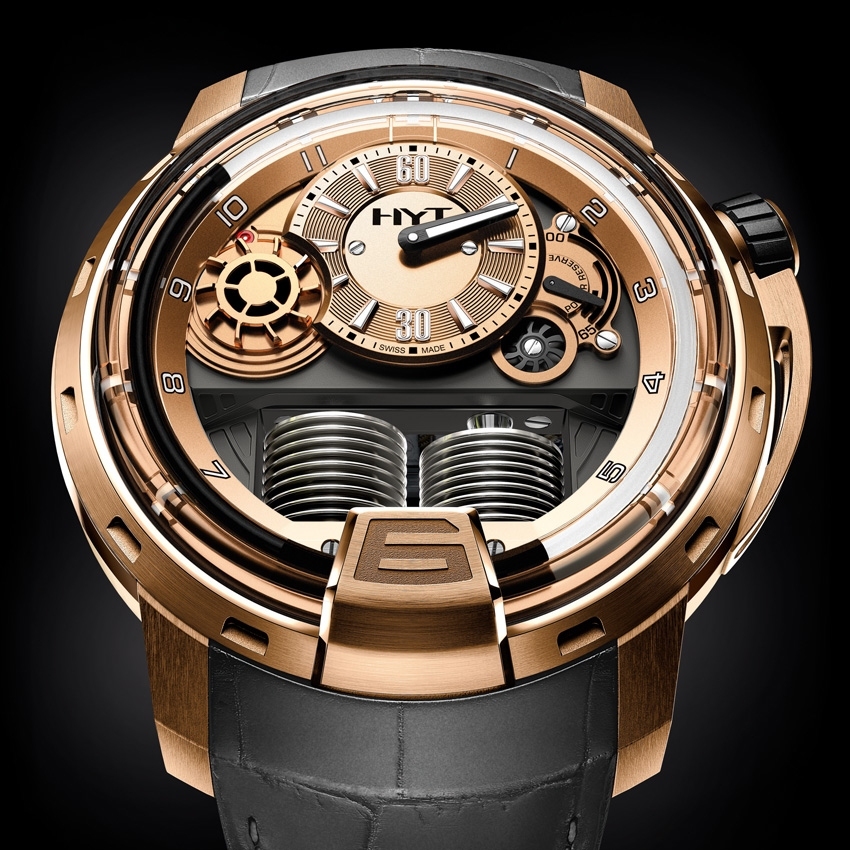 HYT H1 Full Gold watch-