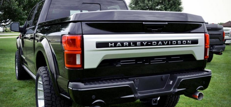 Harley-Davidson concept truck - rear