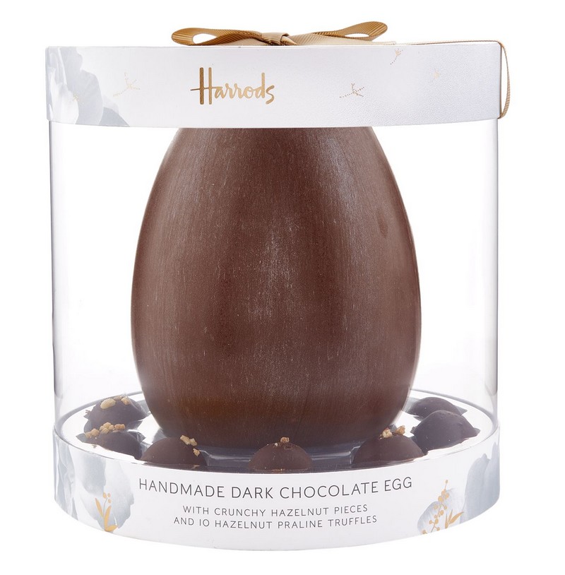 Harrods Handmade Dark Chocolate Easter Egg