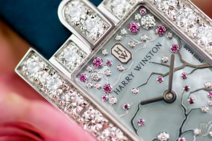 Baselworld 2017: Harry Winston Avenue Classic Cherry Blossom