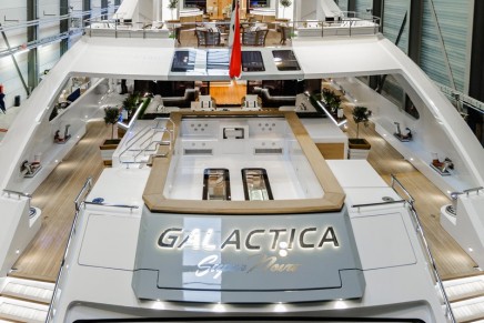 New launches: Galactica Super Nova, one of the top 200 largest yachts and one of the fastest for her size