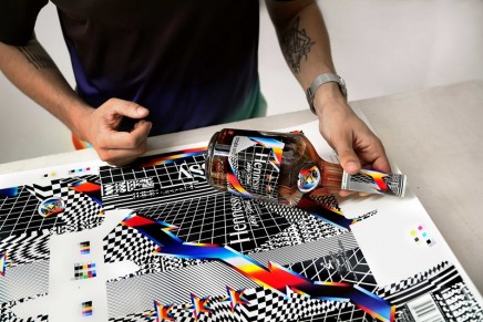 Color, bold graphics and 3D illusions: Felipe Pantone for 2019 Hennessy V.S Limited Edition