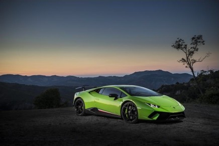 Huracán Performante gracing the 2017 Concept Lawn at Pebble Beach Concours d’Elegance