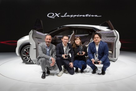 Electric ambition: Step inside the QX Inspiration, the first fully-electric concept car from Infiniti