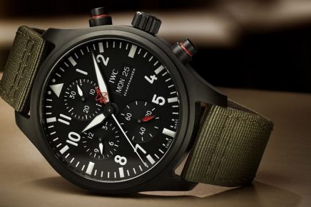 The new IWC Top Gun watch will withstand the extreme strain that pilots experience in supersonic jets