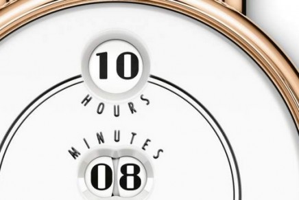 IWC’s first-ever wristwatch with jumping numerals pays tribute to the historical Pallweber pocket watches